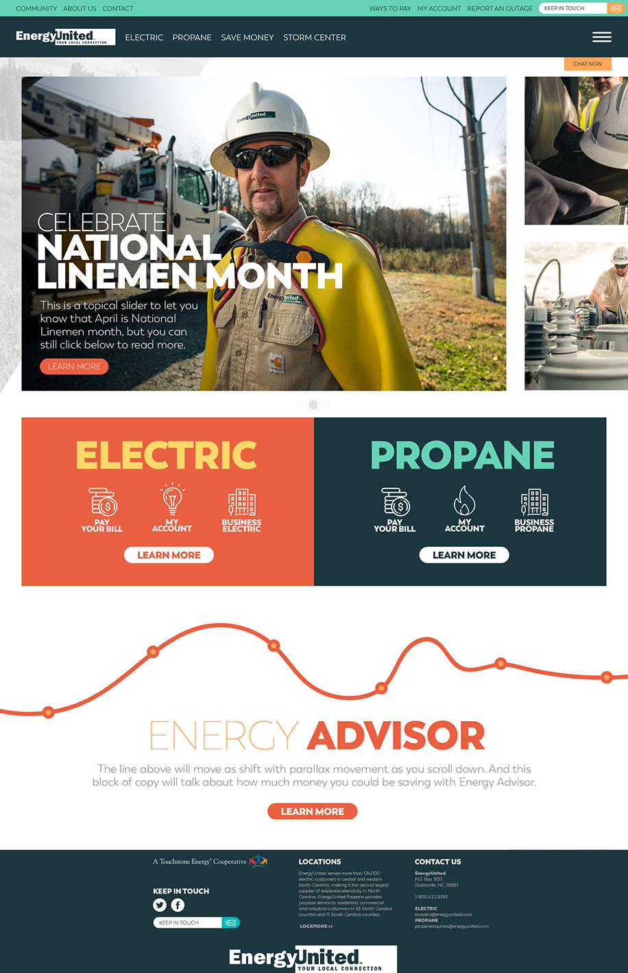 EnergyUnited Website